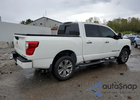 2018 Nissan Titan Sv из США, поврежденный, VIN 1N6AA1E54JN546653